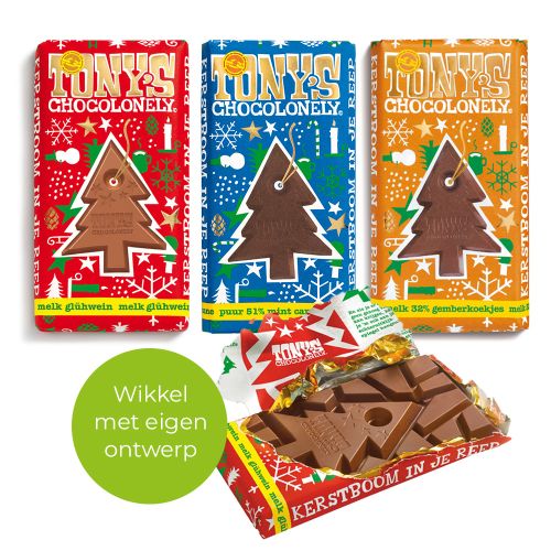 Tony's Chocolonely Kerstreep - Afbeelding 1